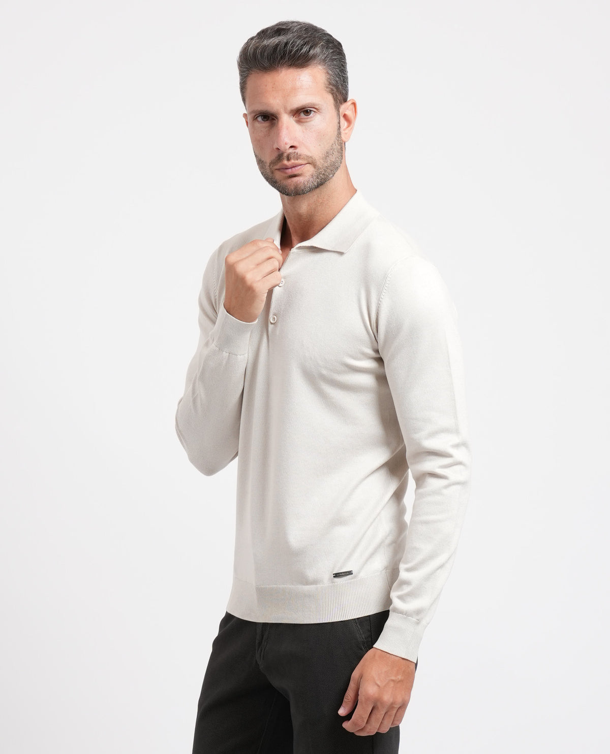 Maglia uomo Sette/Mezzo con bottoni 