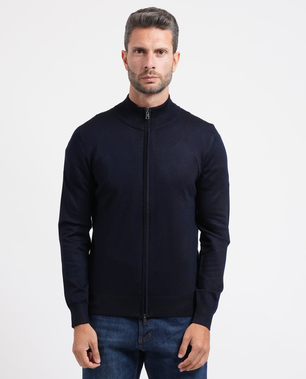 Maglione fullzip Sette/Mezzo uomo 