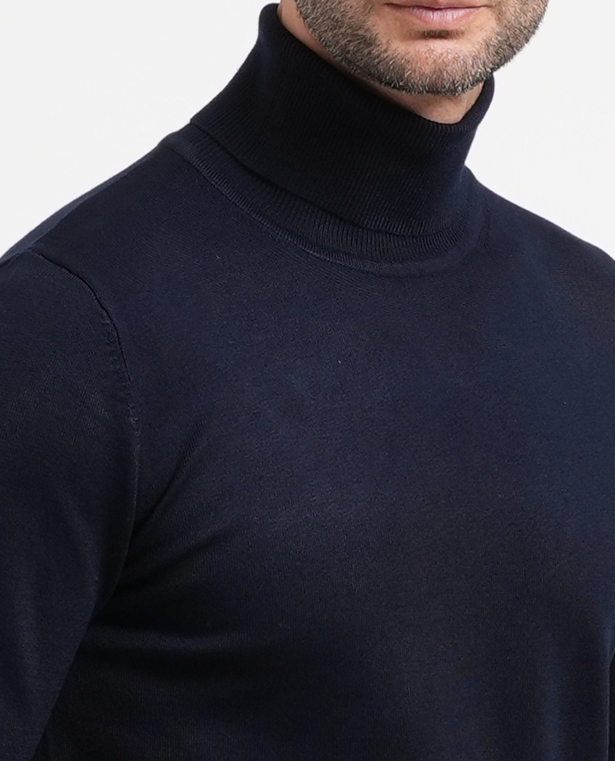 Maglione uomo Sette/Mezzo a collo alto 