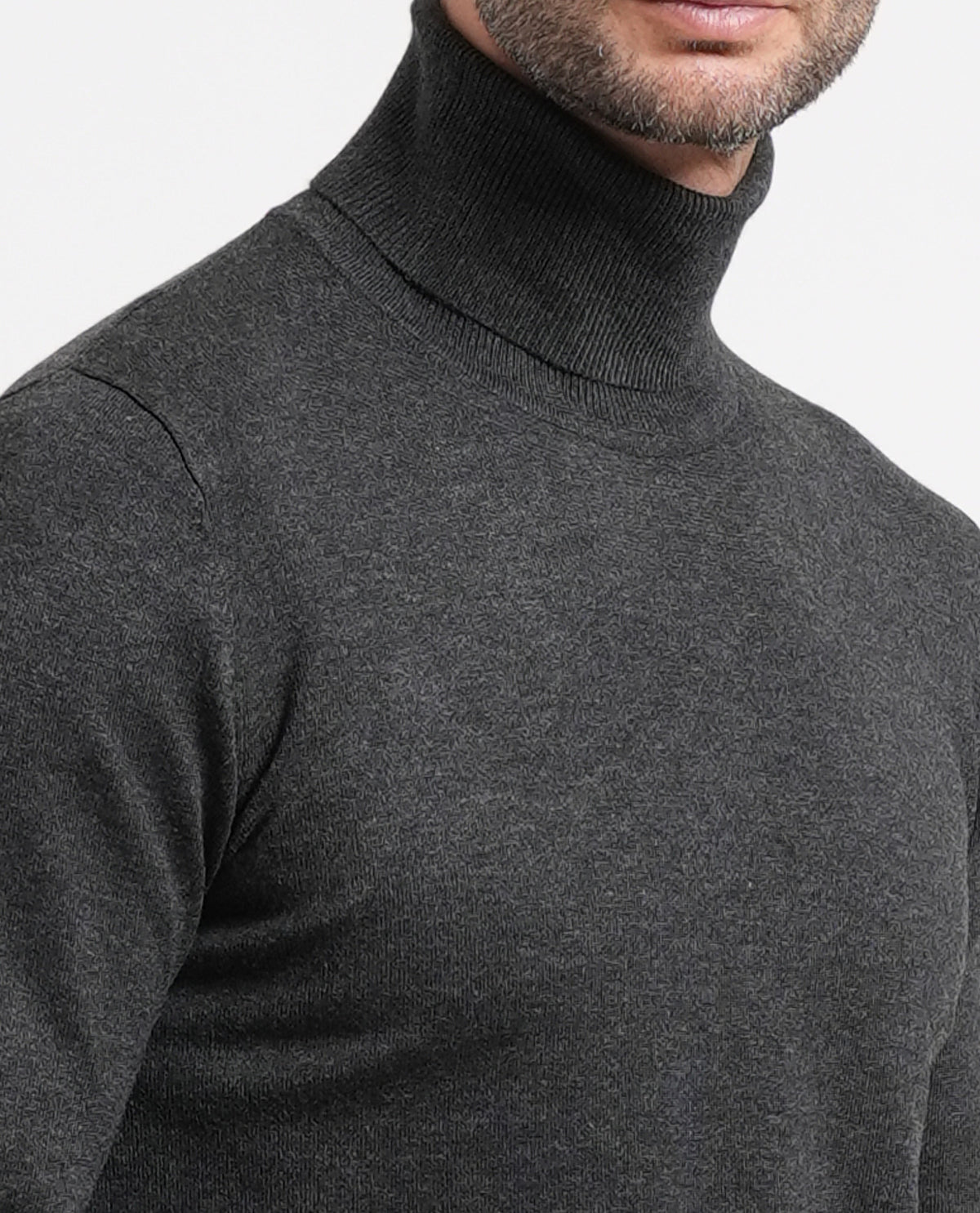 Maglione uomo Sette/Mezzo a collo alto 