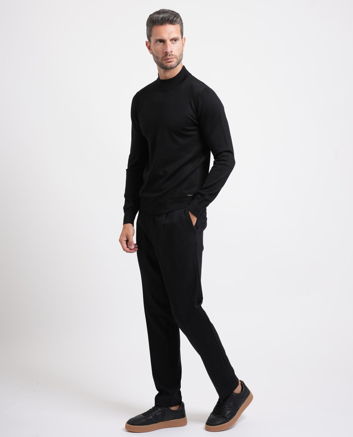 Maglione Sette/Mezzo uomo con mezzo collo 