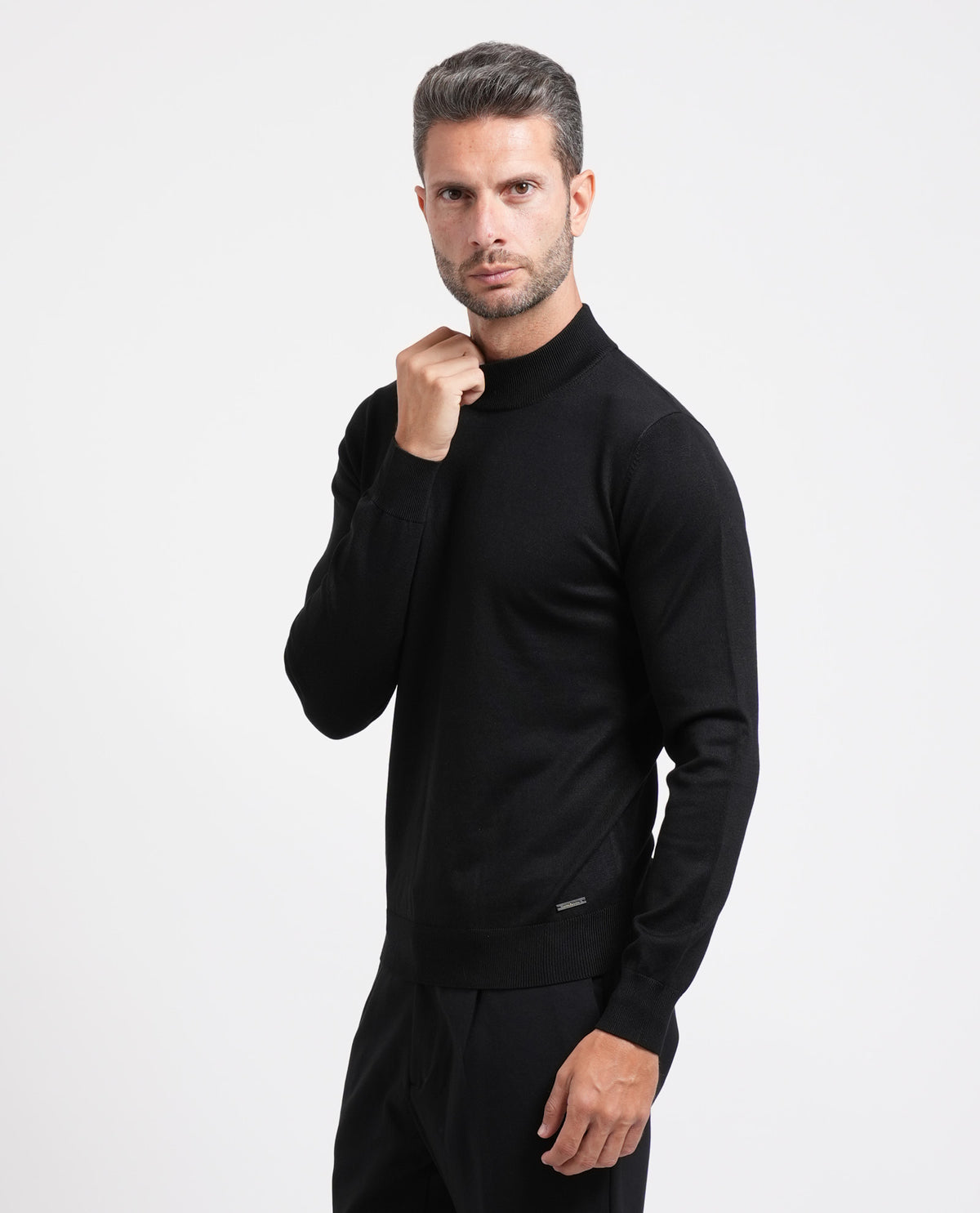 Maglione Sette/Mezzo uomo con mezzo collo 