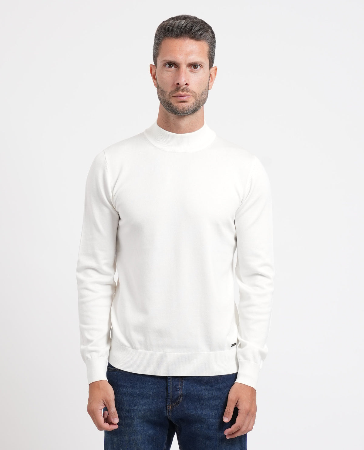 Maglione Sette/Mezzo uomo con mezzo collo 