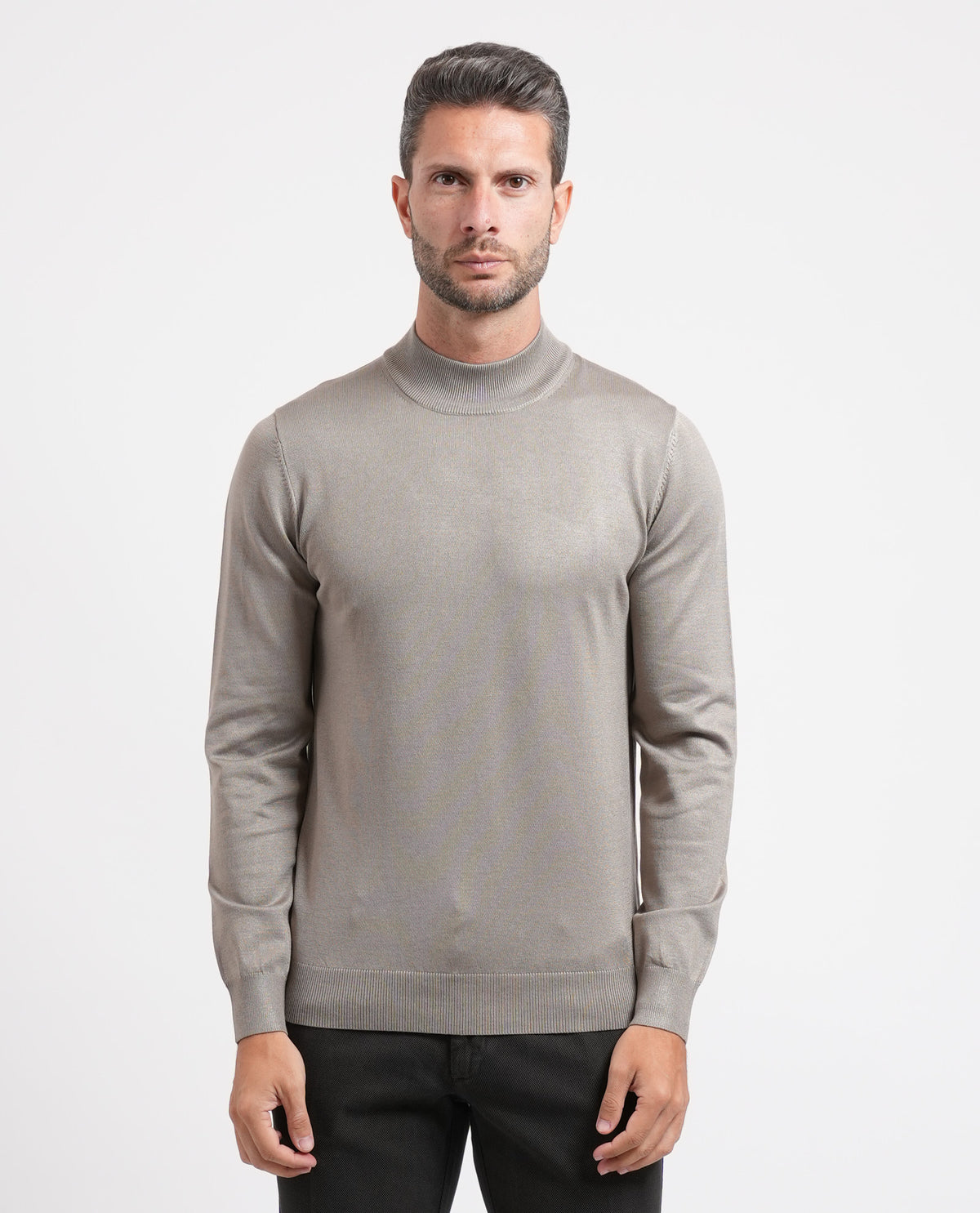 Maglione Sette/Mezzo uomo con mezzo collo 