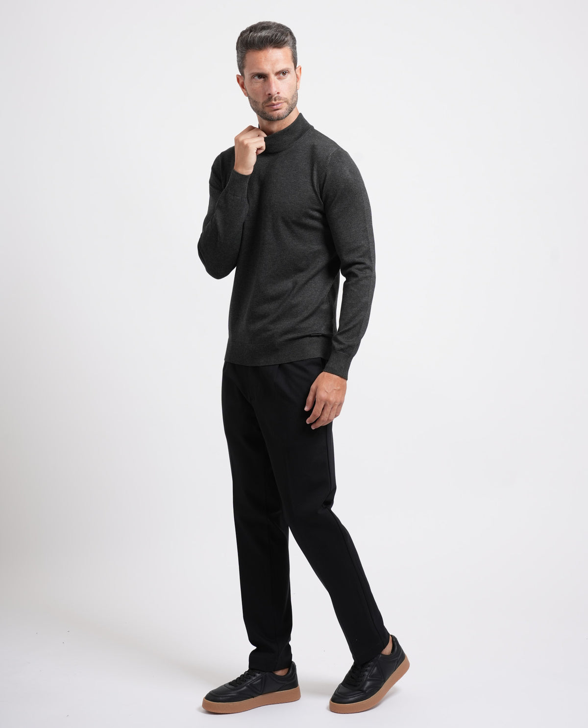 Maglione Sette/Mezzo uomo con mezzo collo 