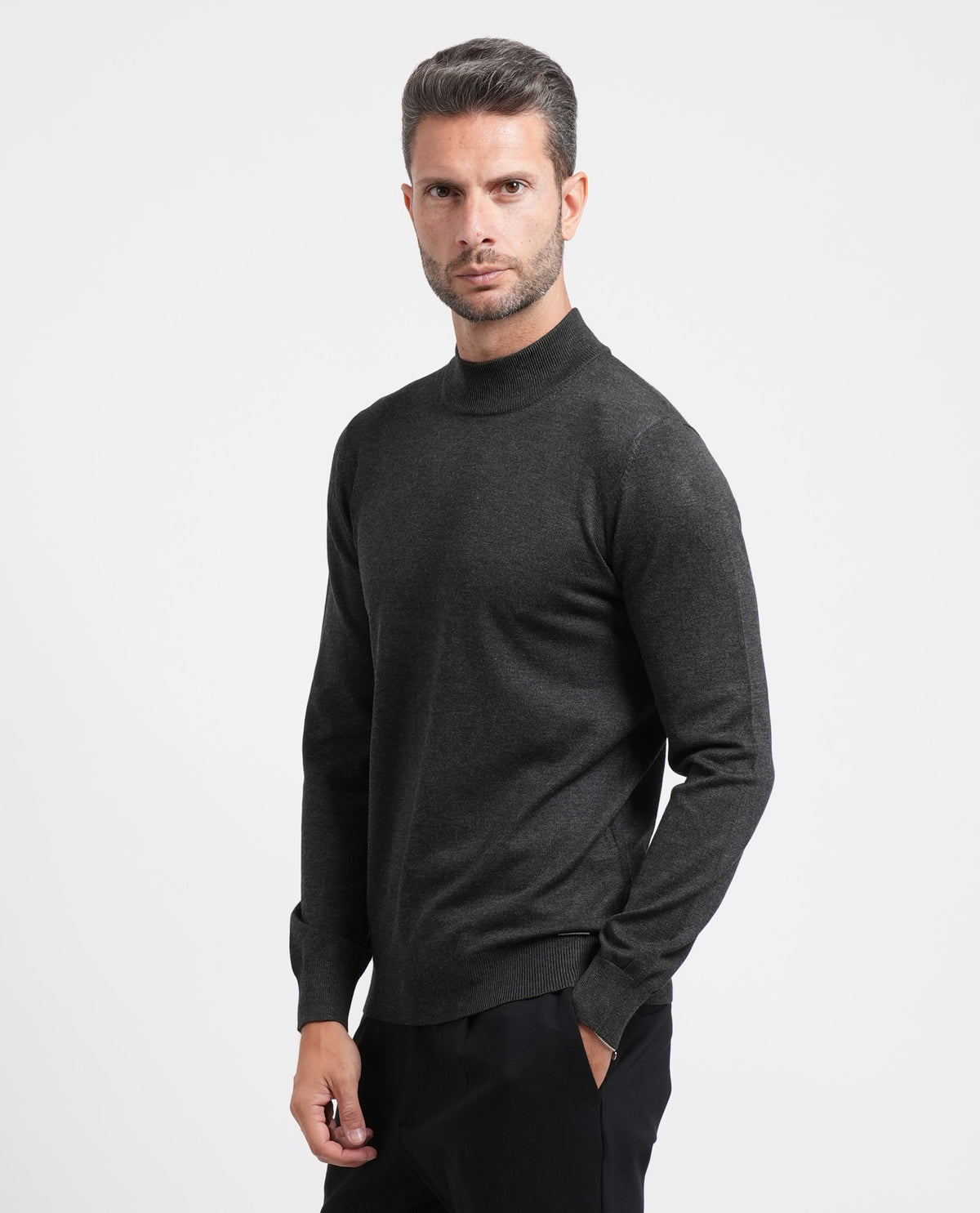 Maglione Sette/Mezzo uomo con mezzo collo 