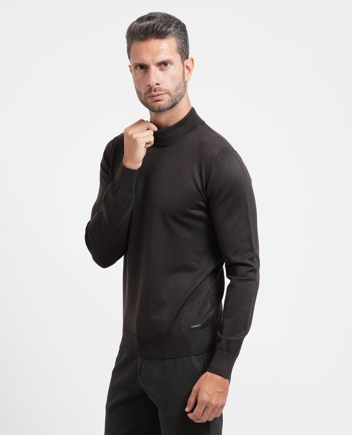 Maglione Sette/Mezzo uomo con mezzo collo 