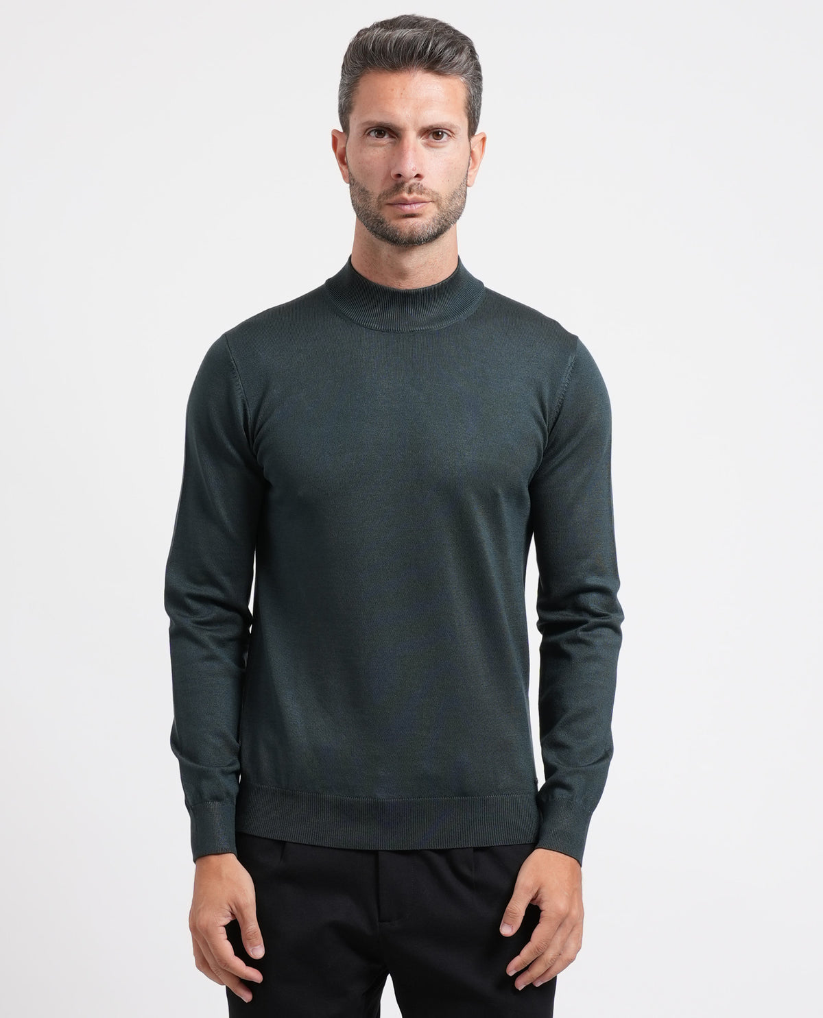Maglione Sette/Mezzo uomo con mezzo collo 