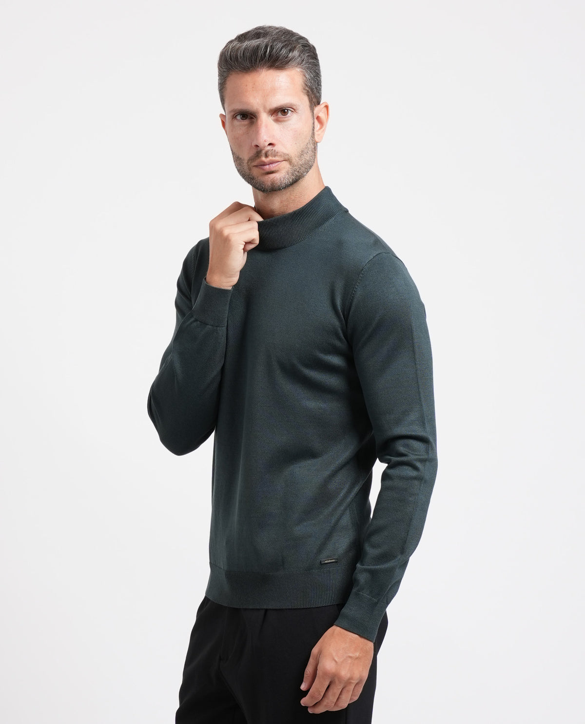 Maglione Sette/Mezzo uomo con mezzo collo 