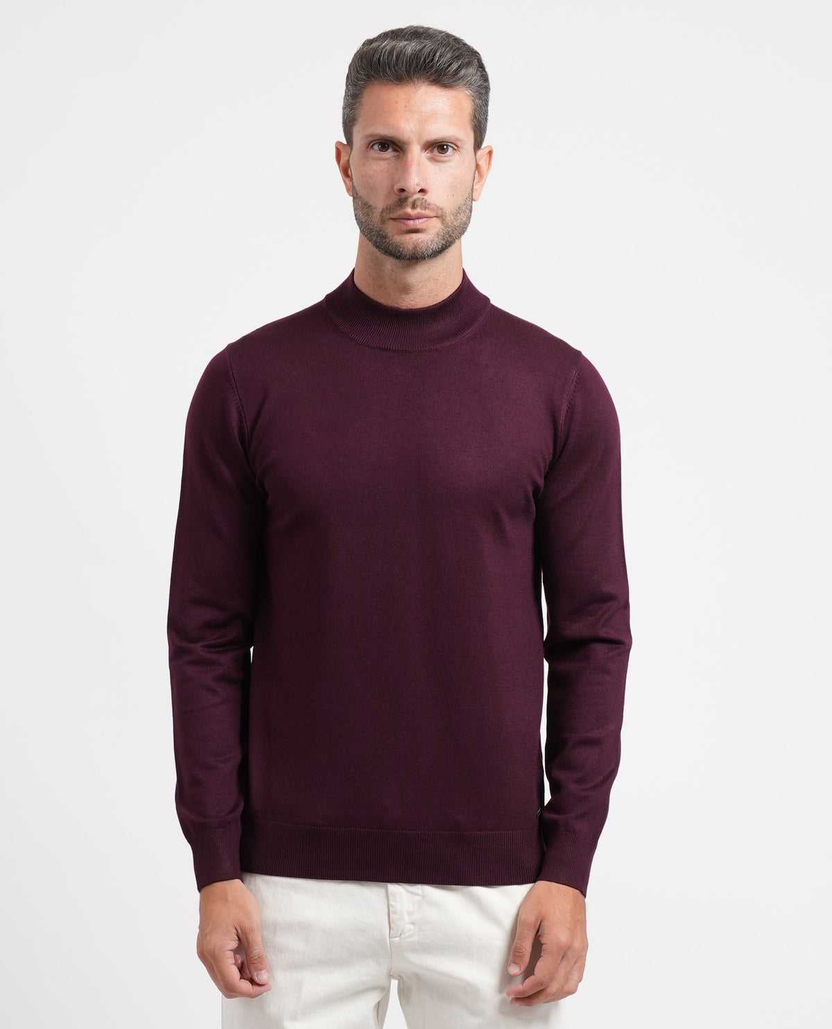Maglione Sette/Mezzo uomo con mezzo collo 