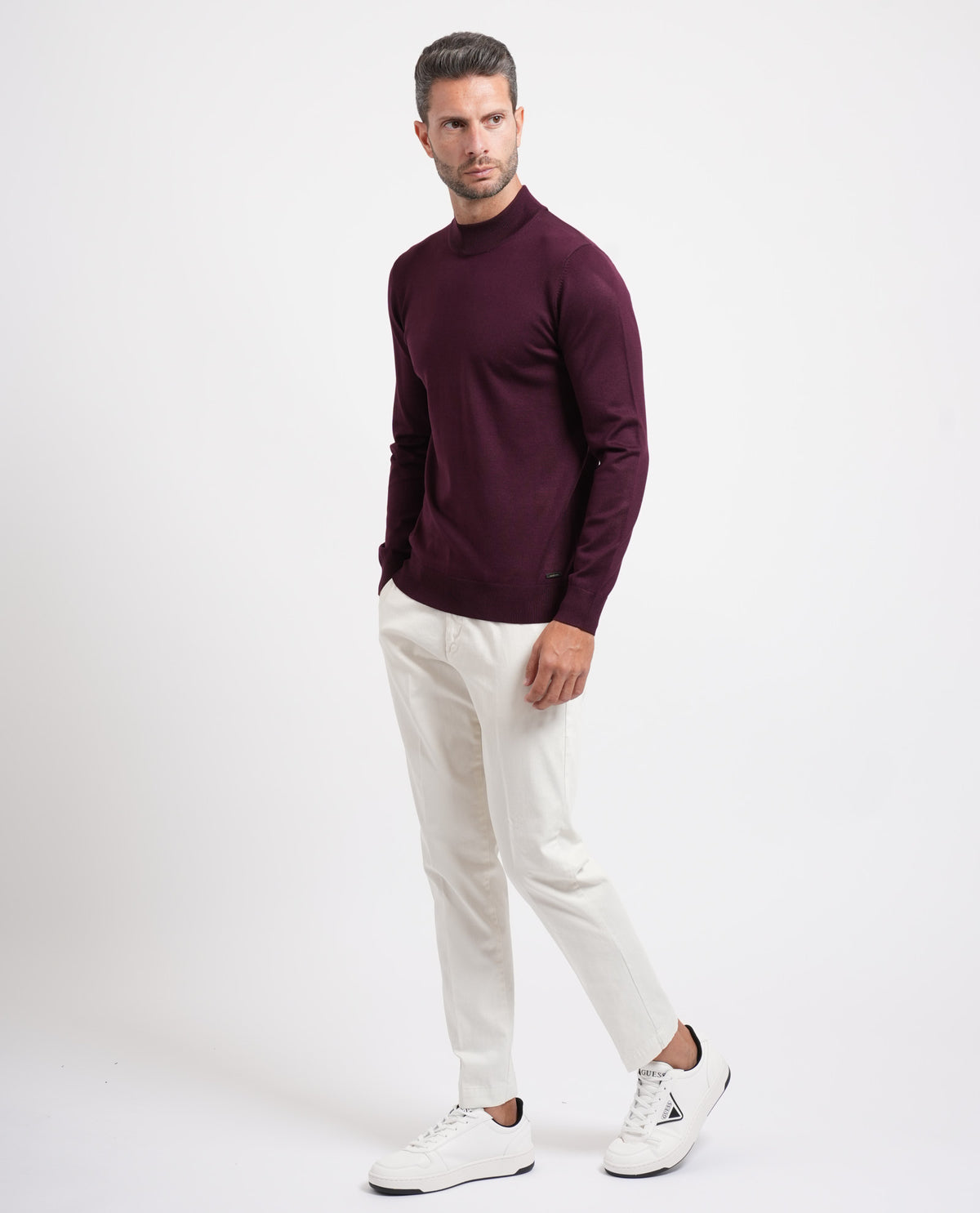 Maglione Sette/Mezzo uomo con mezzo collo 
