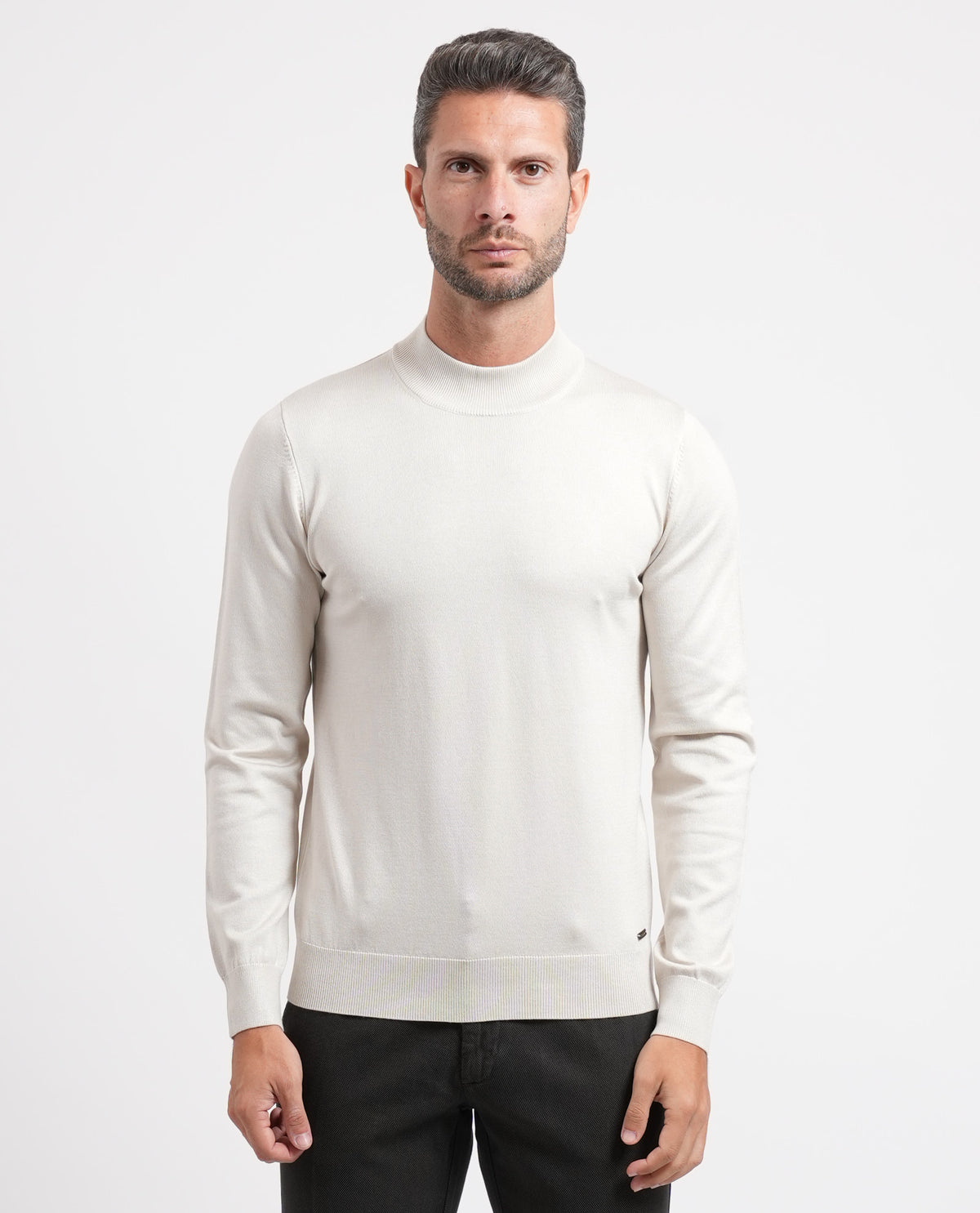 Maglione Sette/Mezzo uomo con mezzo collo 