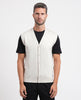 Men's Sette/Mezzo sleeveless cardigan