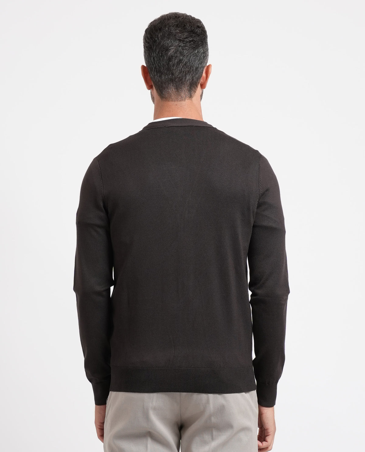 Cardigan uomo Sette/Mezzo con bottoni 