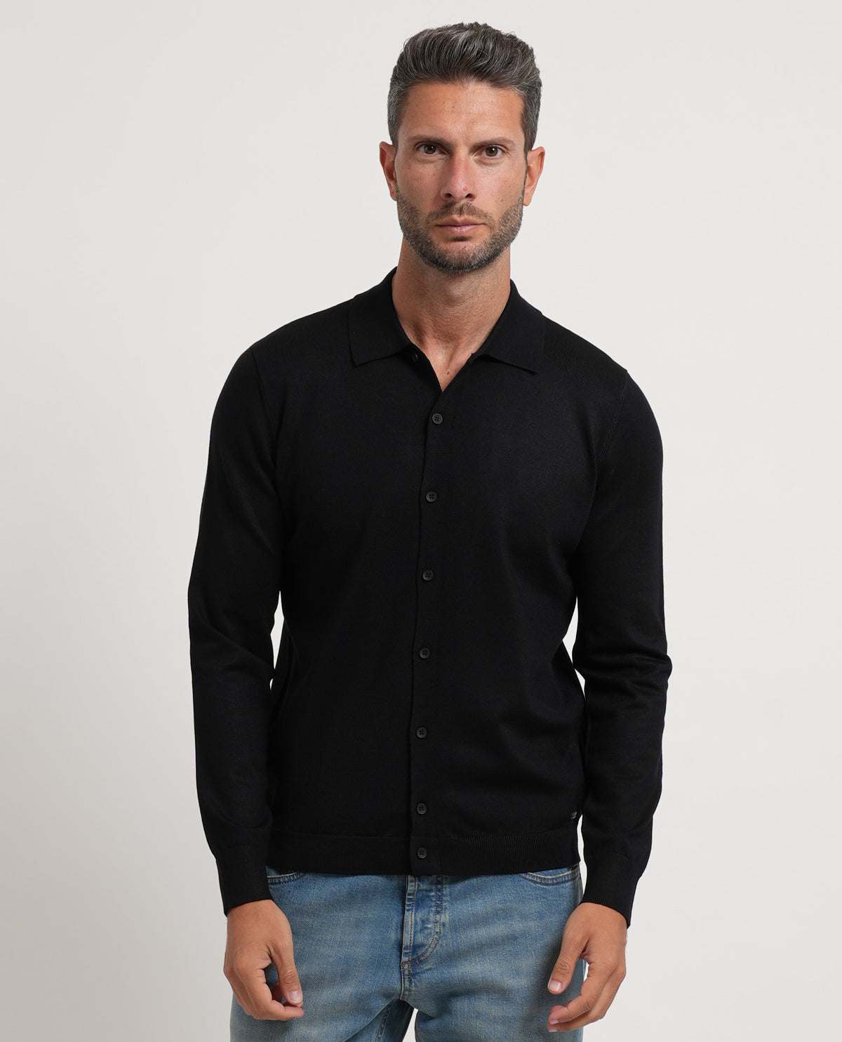 Cardigan uomo Settemezzo con bottoni 
