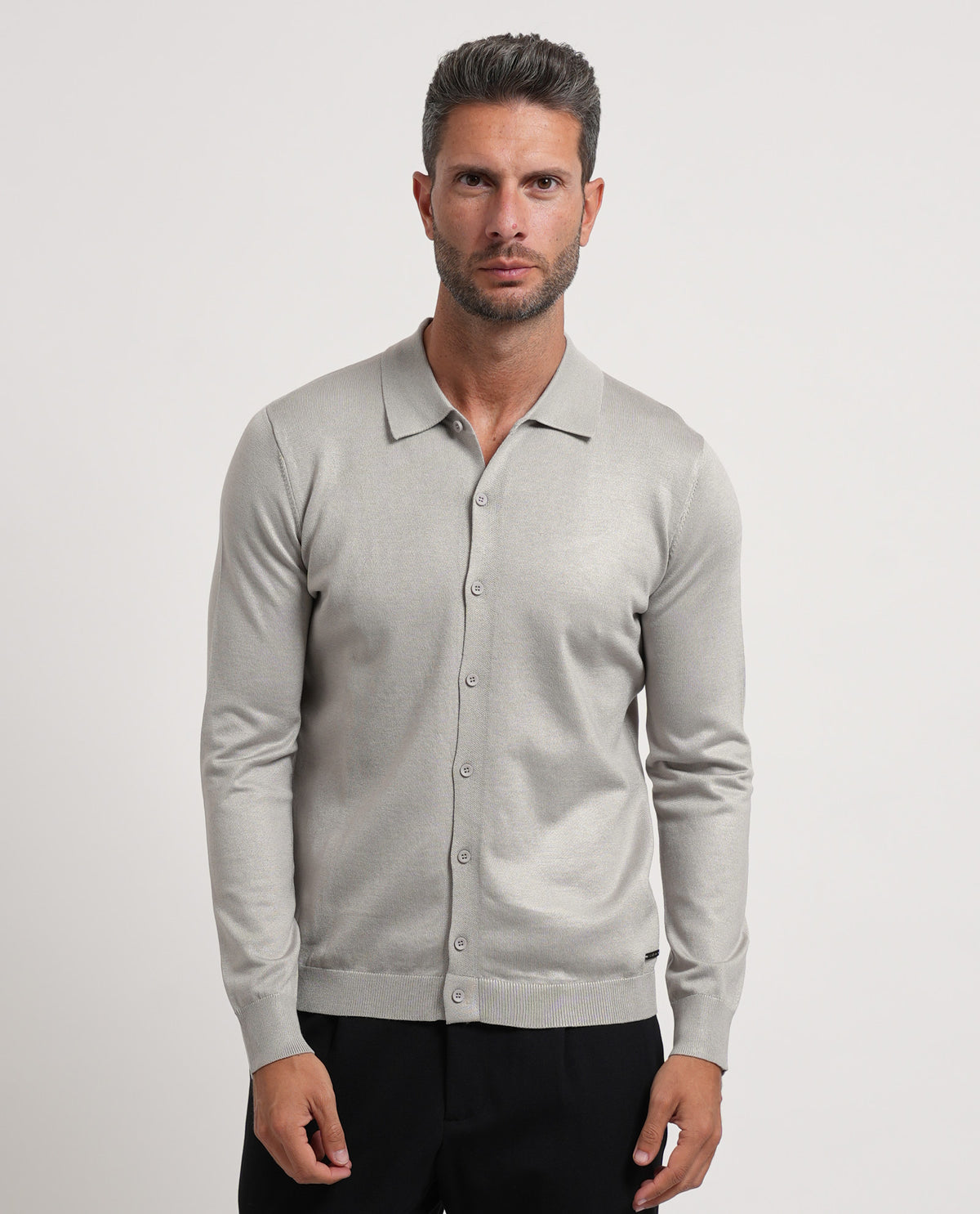 Cardigan uomo Settemezzo con bottoni 