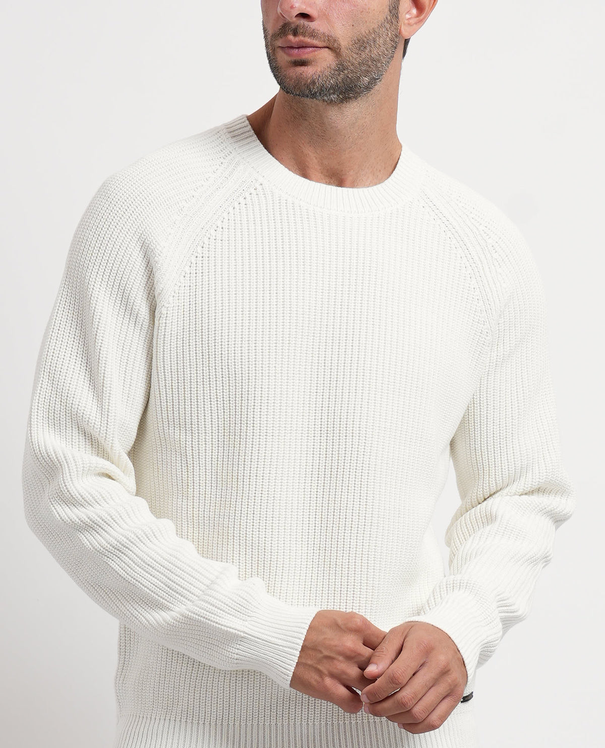 Maglione uomo Settemezzo con tramatura 