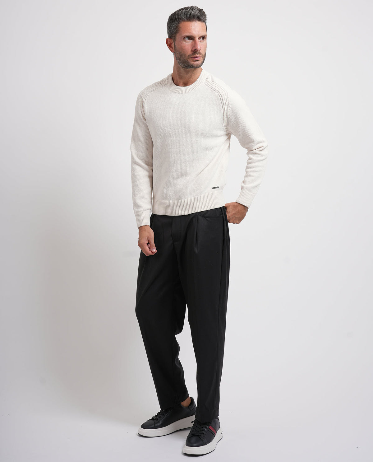 Maglione uomo Settemezzo girocollo 