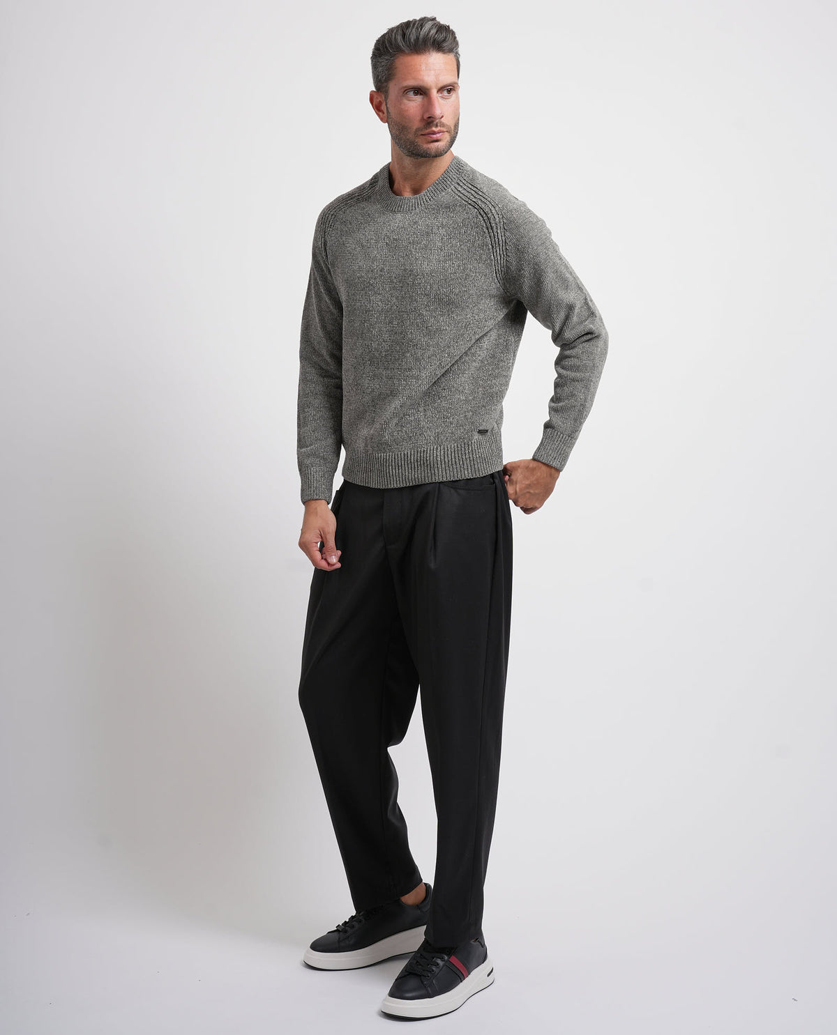 Maglione uomo Settemezzo girocollo 