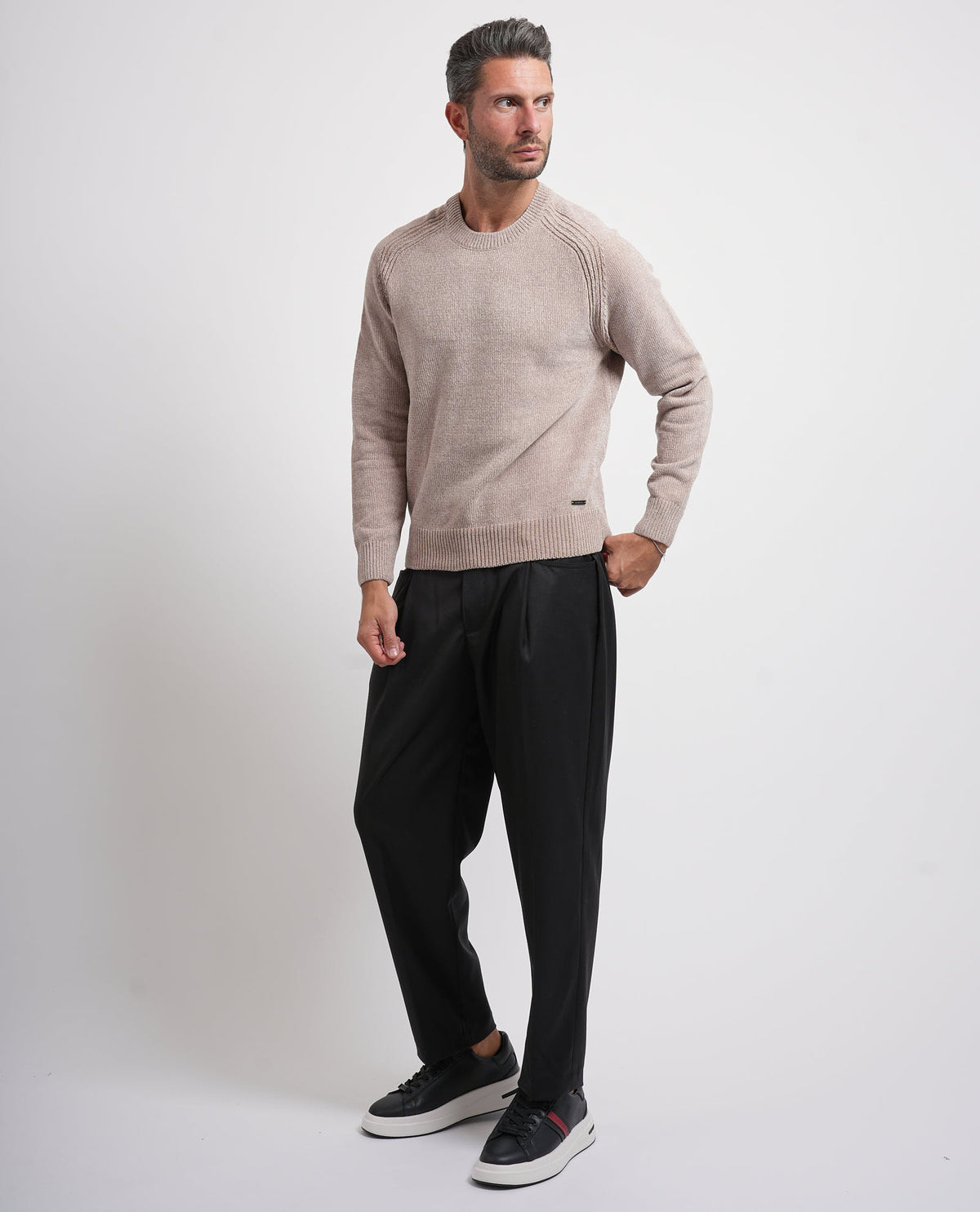 Maglione uomo Settemezzo girocollo 
