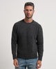 Maglione uomo Settemezzo con orli a costine