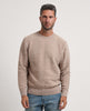 Settemezzo men's sweater with ribbed hems