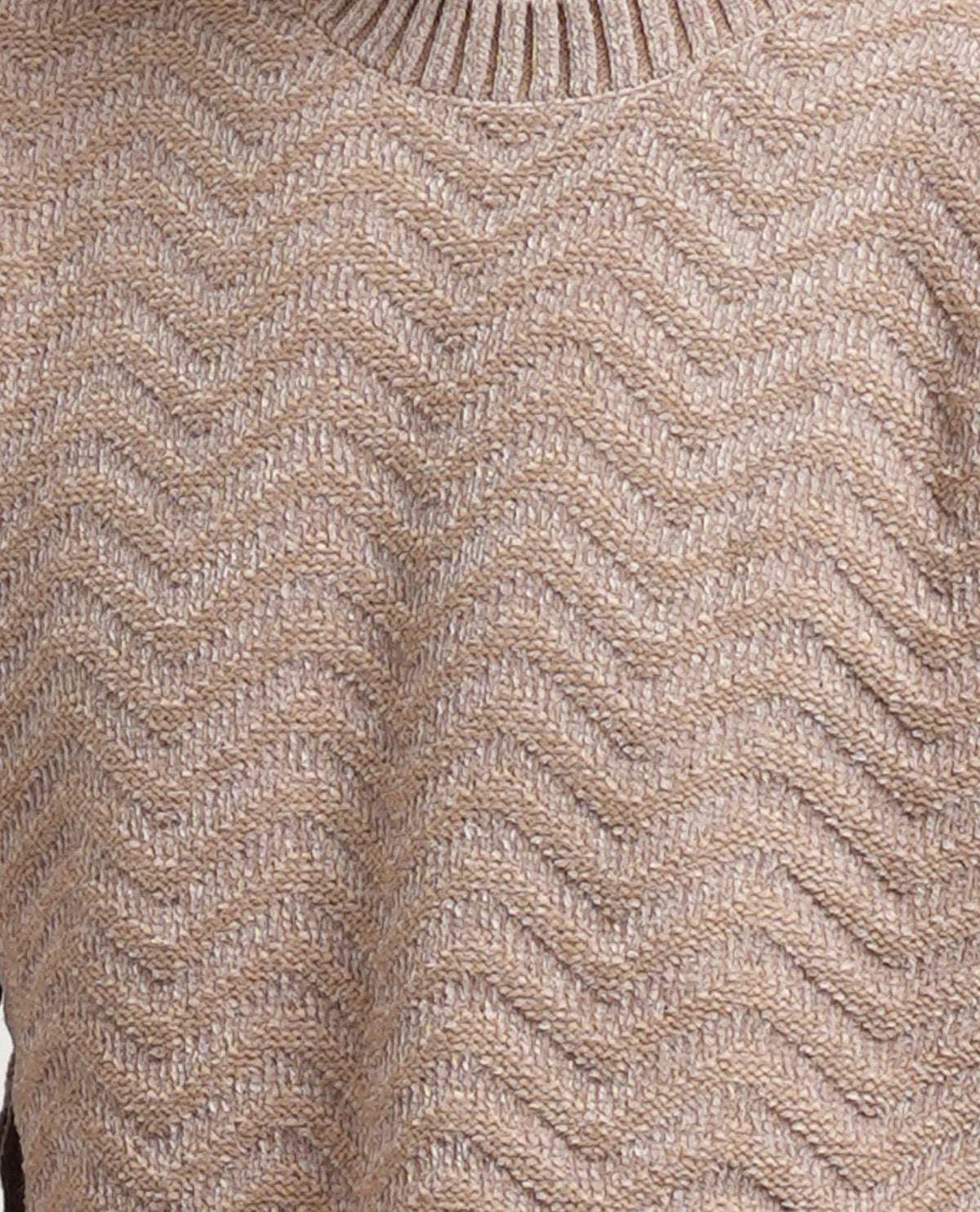 Maglione uomo Settemezzo con orli a costine 