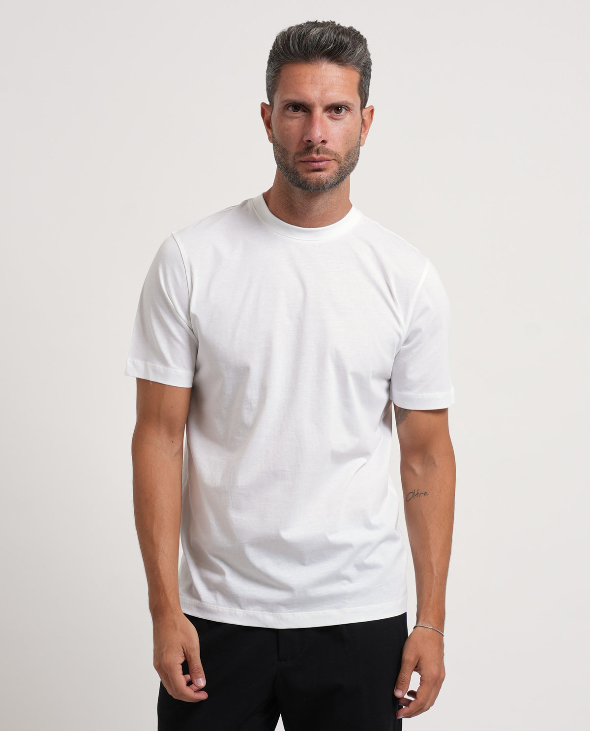 T-shirt uomo Settemezzo girocollo in cotone 