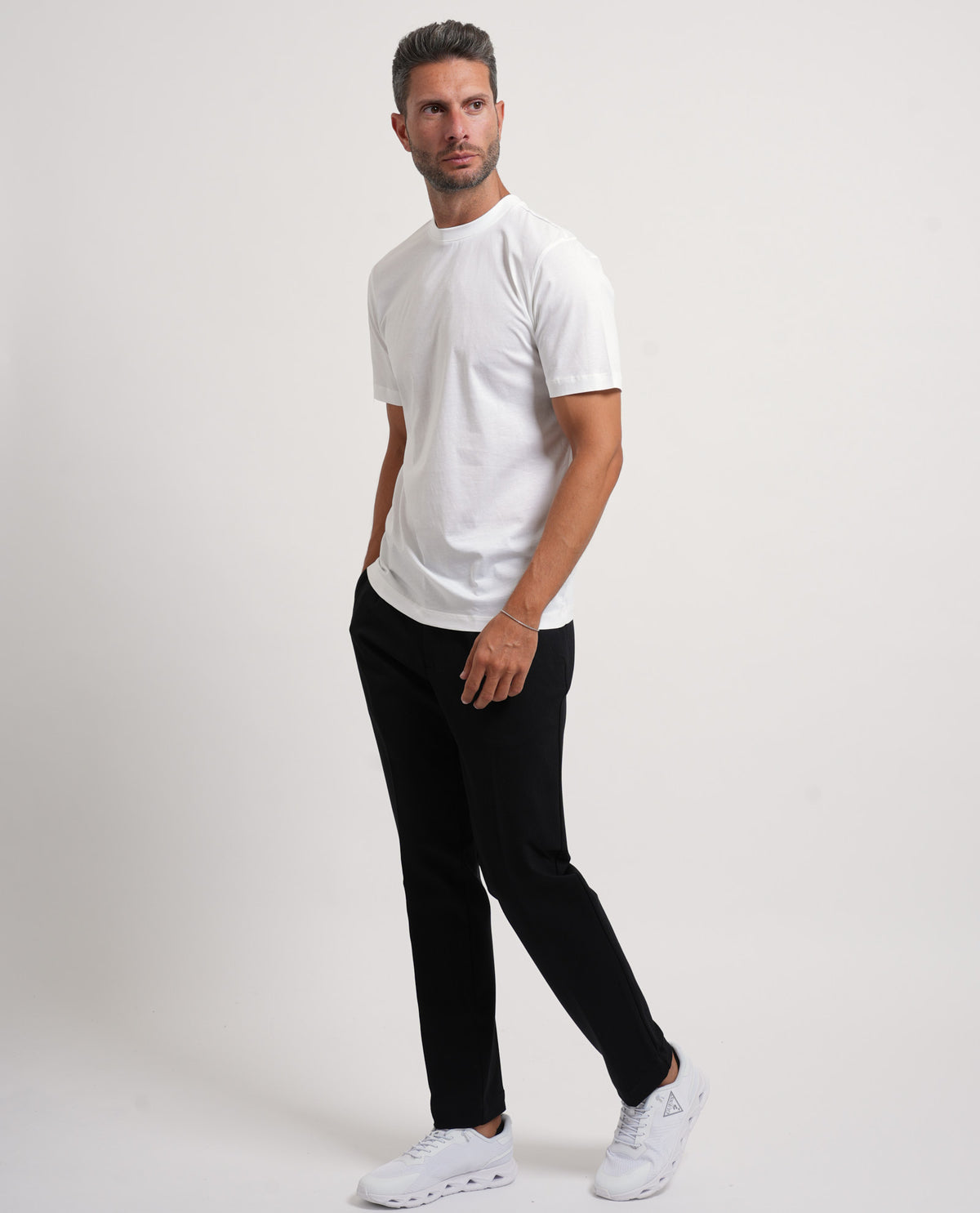 T-shirt uomo Settemezzo girocollo in cotone 