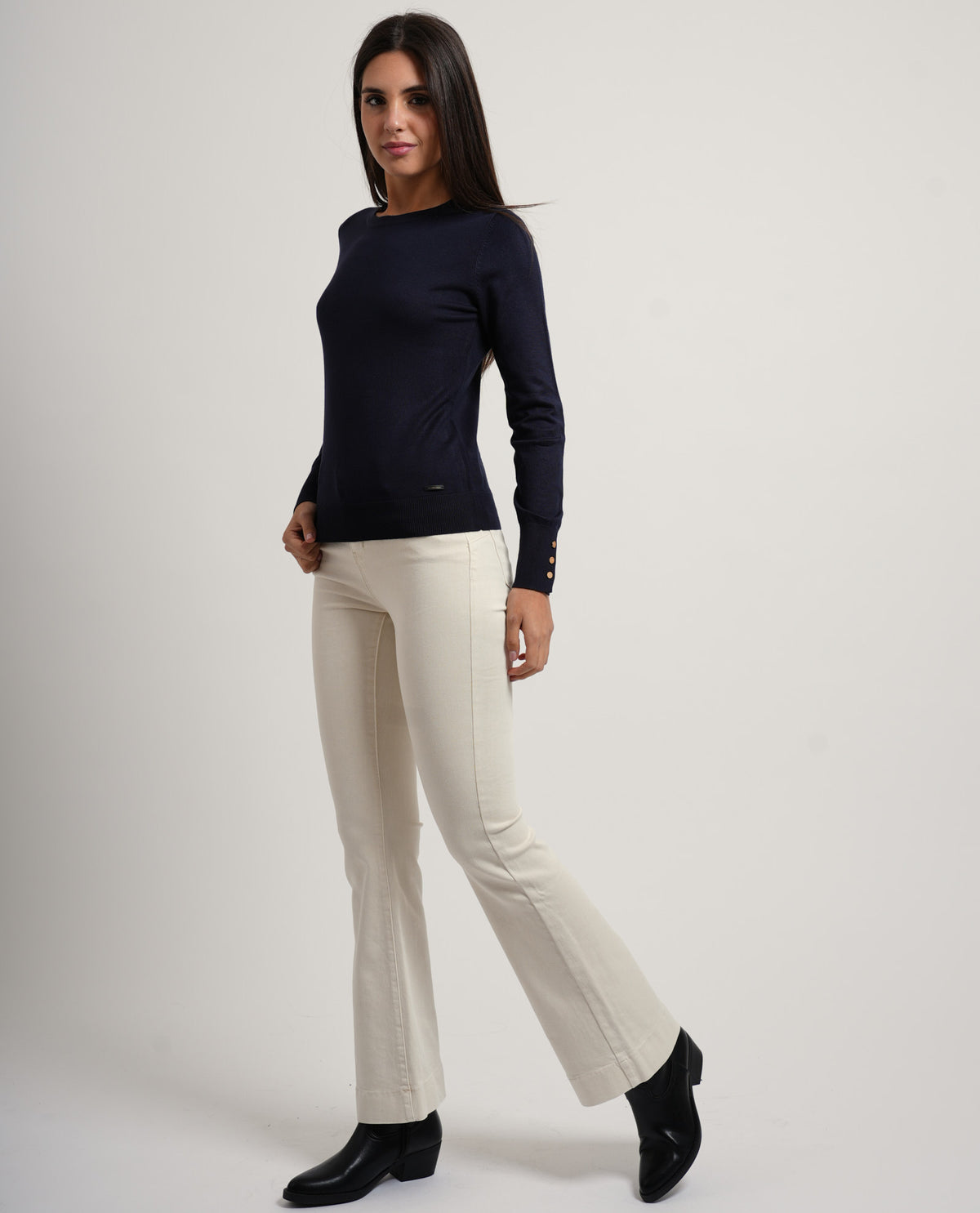 Maglia donna SetteMezzo girocollo 