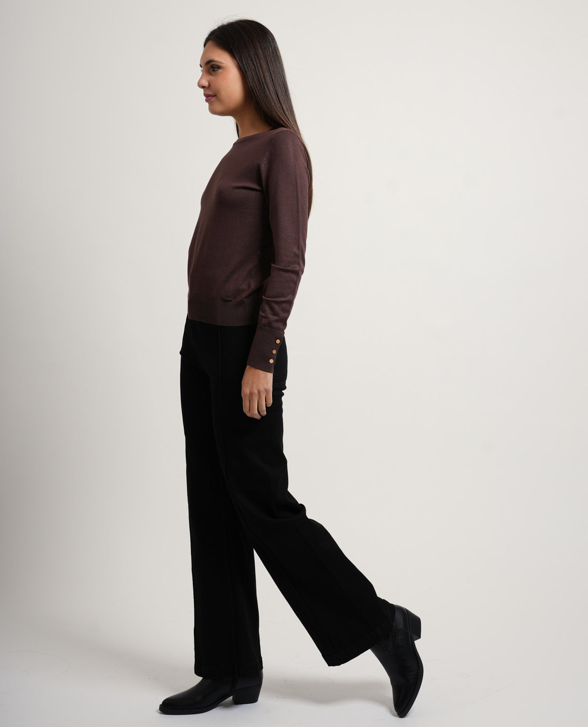 Maglia donna SetteMezzo girocollo 
