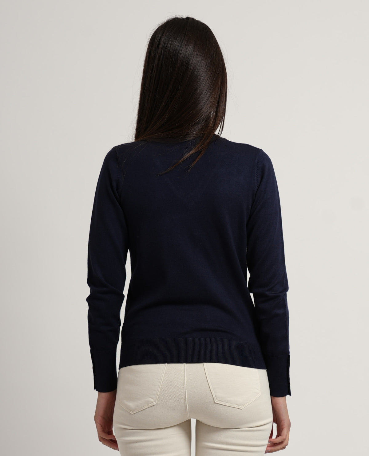 Maglia donna SetteMezzo con scollo a V 