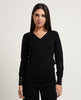 SetteMezzo women's V-neck sweater