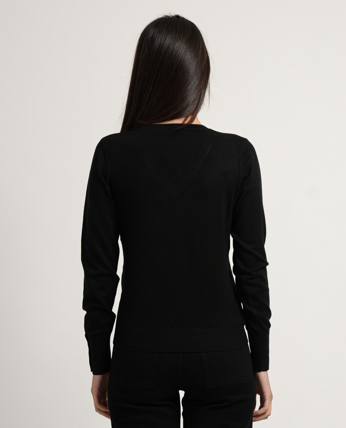 Maglia donna SetteMezzo con scollo a V 
