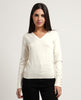 SetteMezzo women's V-neck sweater