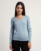 SetteMezzo women's V-neck sweater