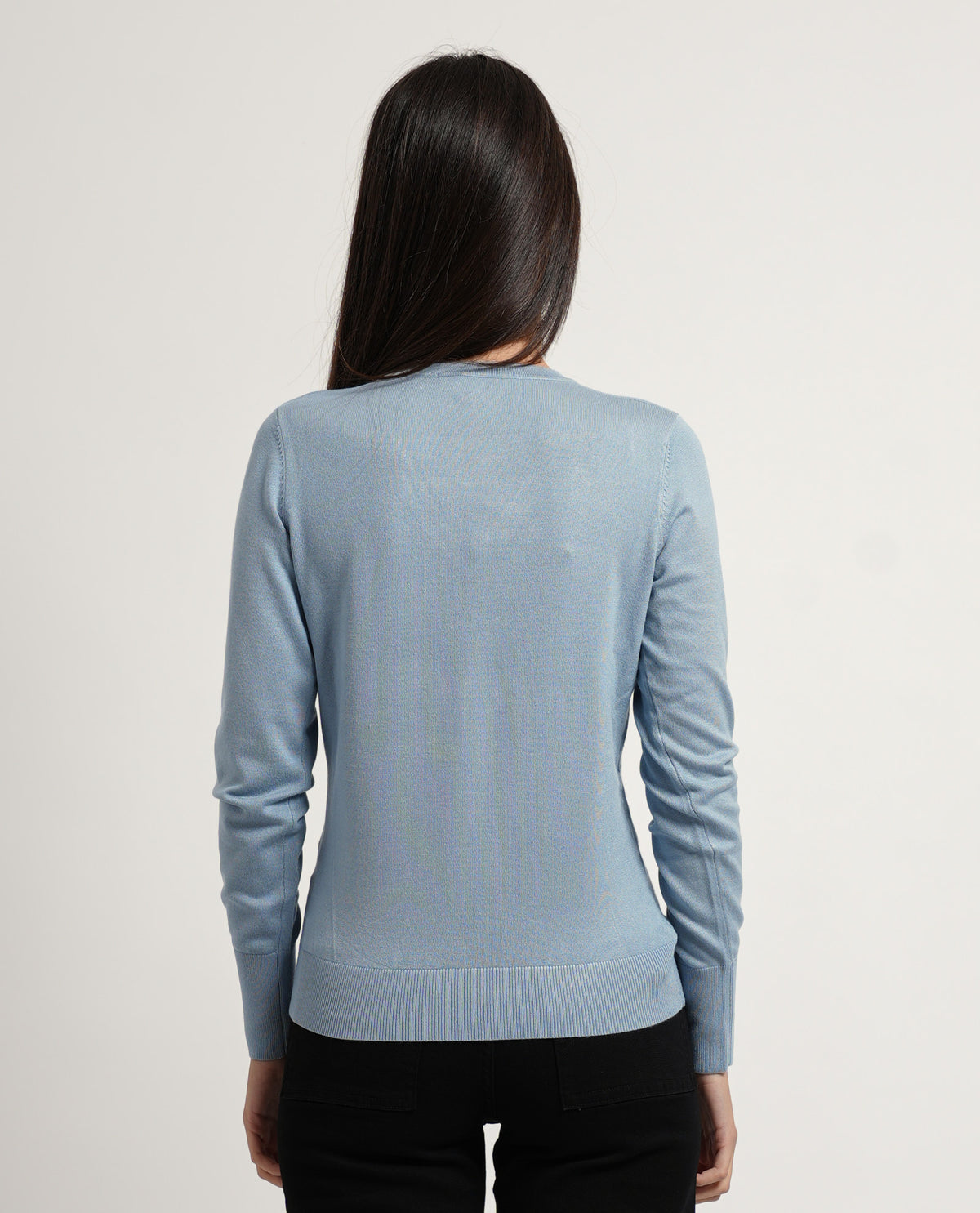 Maglia donna SetteMezzo con scollo a V 