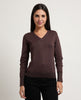 Maglia donna SetteMezzo con scollo a V