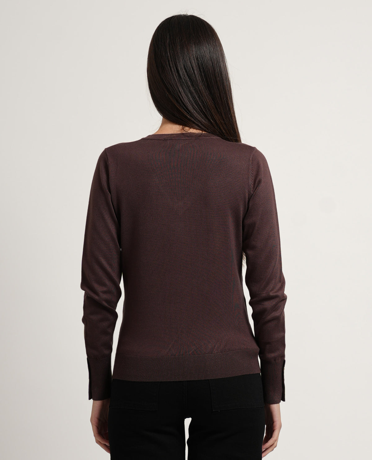 Maglia donna SetteMezzo con scollo a V 