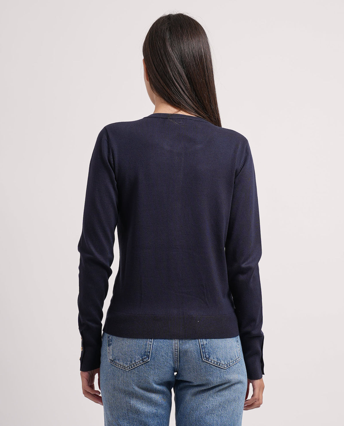 Cardigan donna Settemezzo con bottoni 