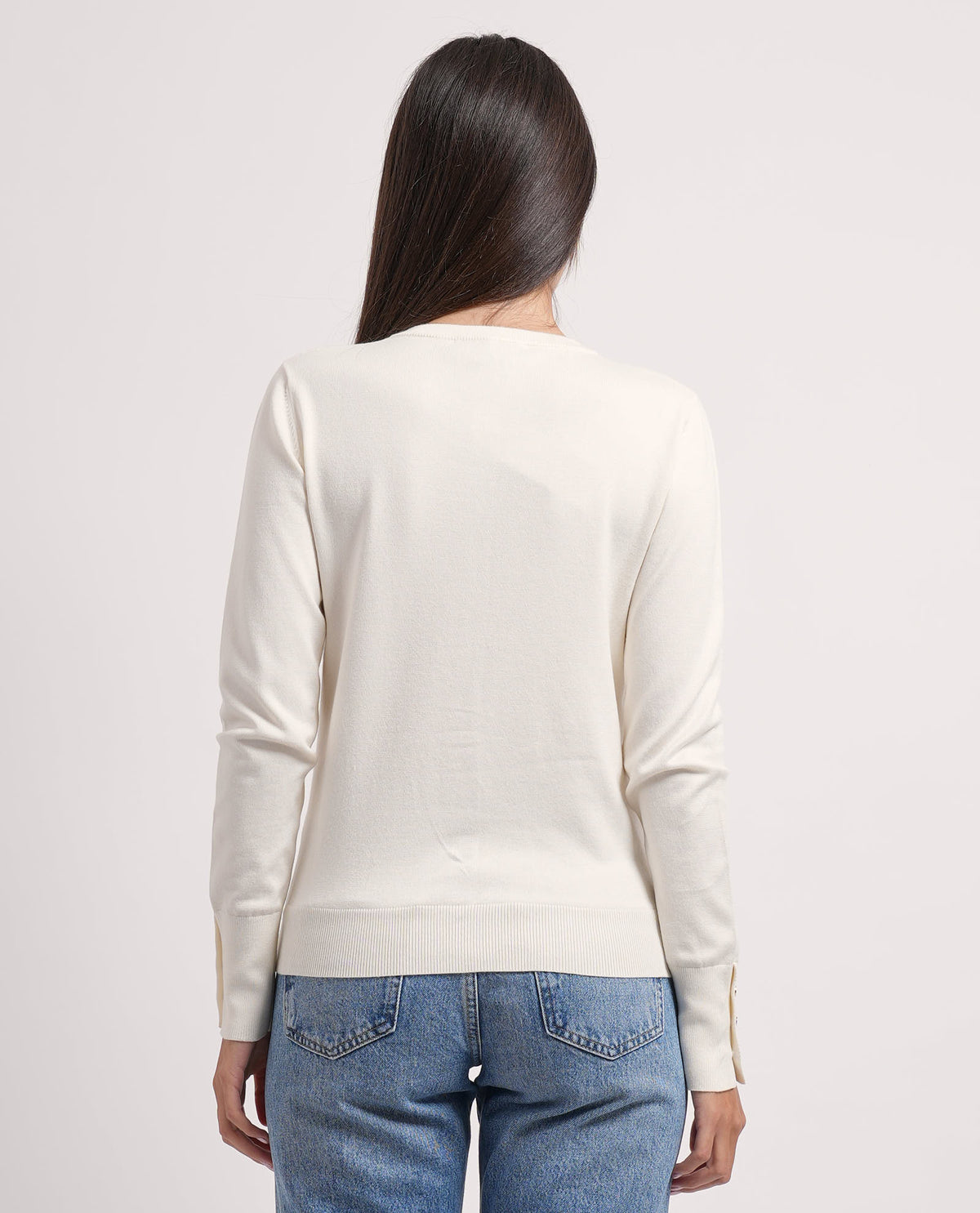 Cardigan donna Settemezzo con bottoni 
