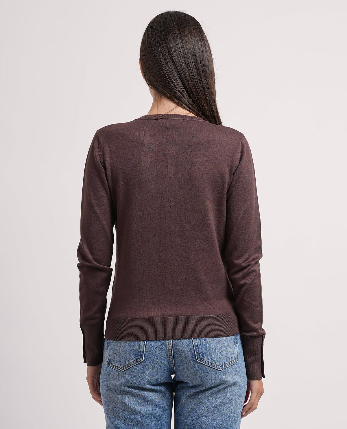 Cardigan donna Settemezzo con bottoni 