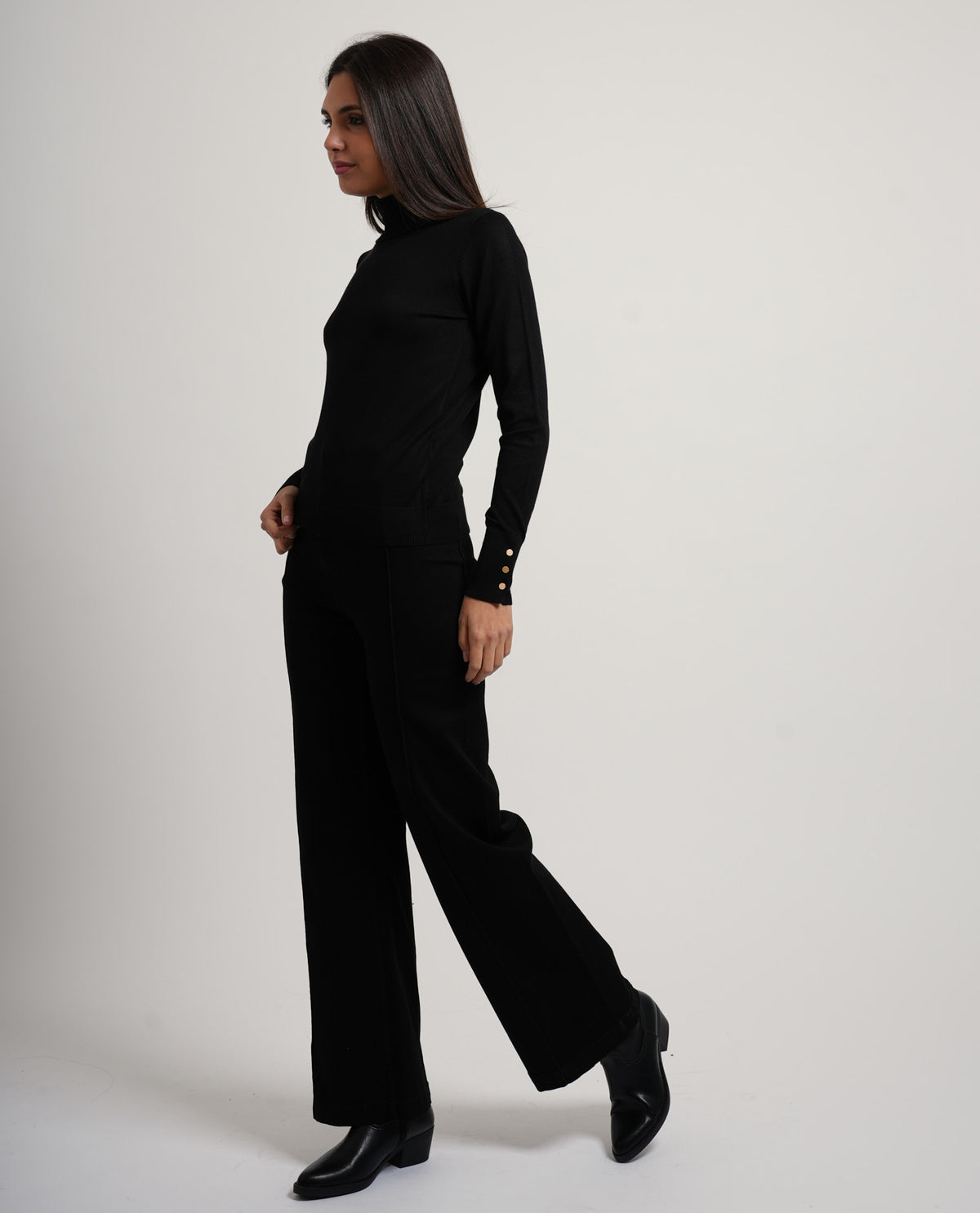 Maglia donna SetteMezzo a collo alto 