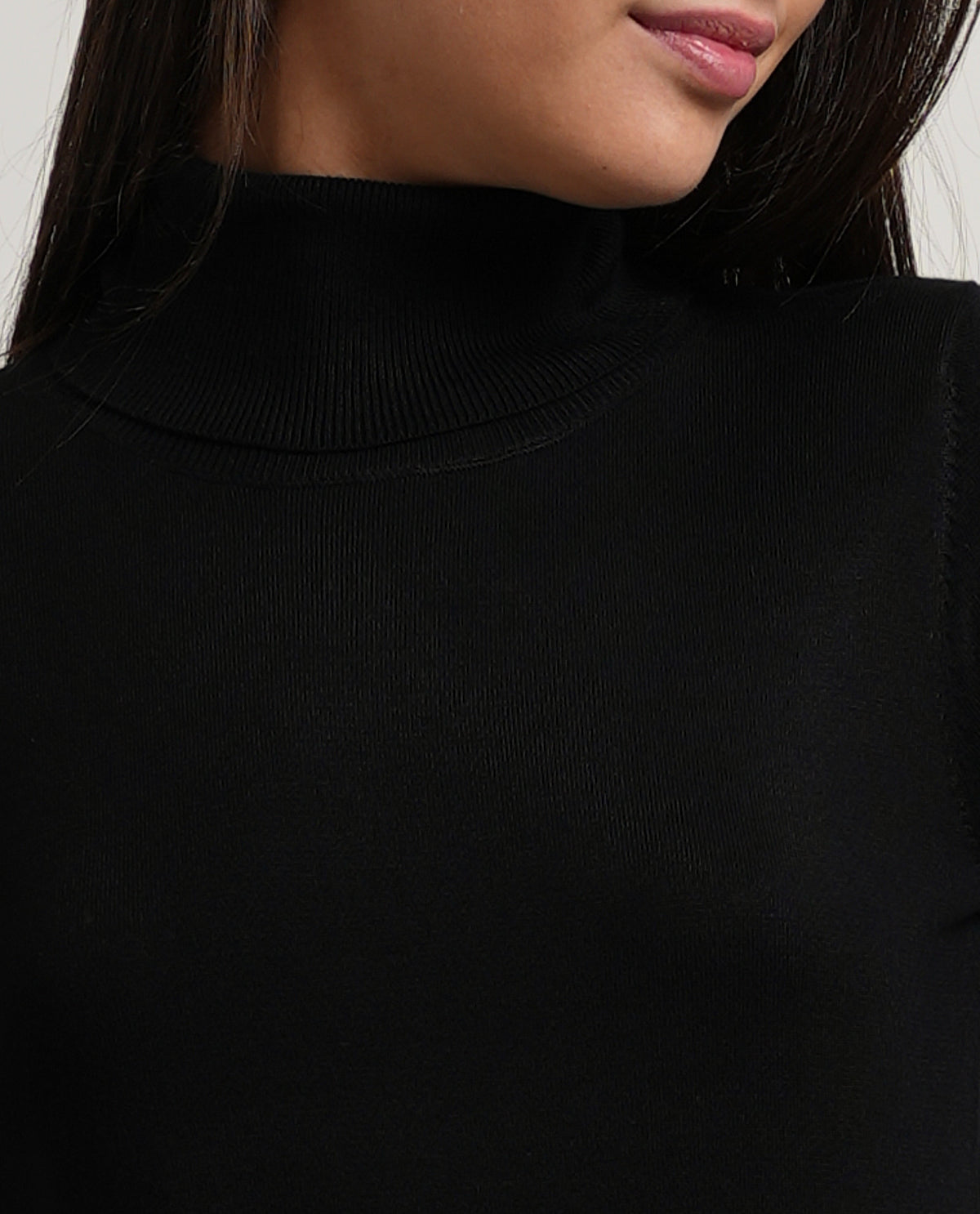 Maglia donna SetteMezzo a collo alto 