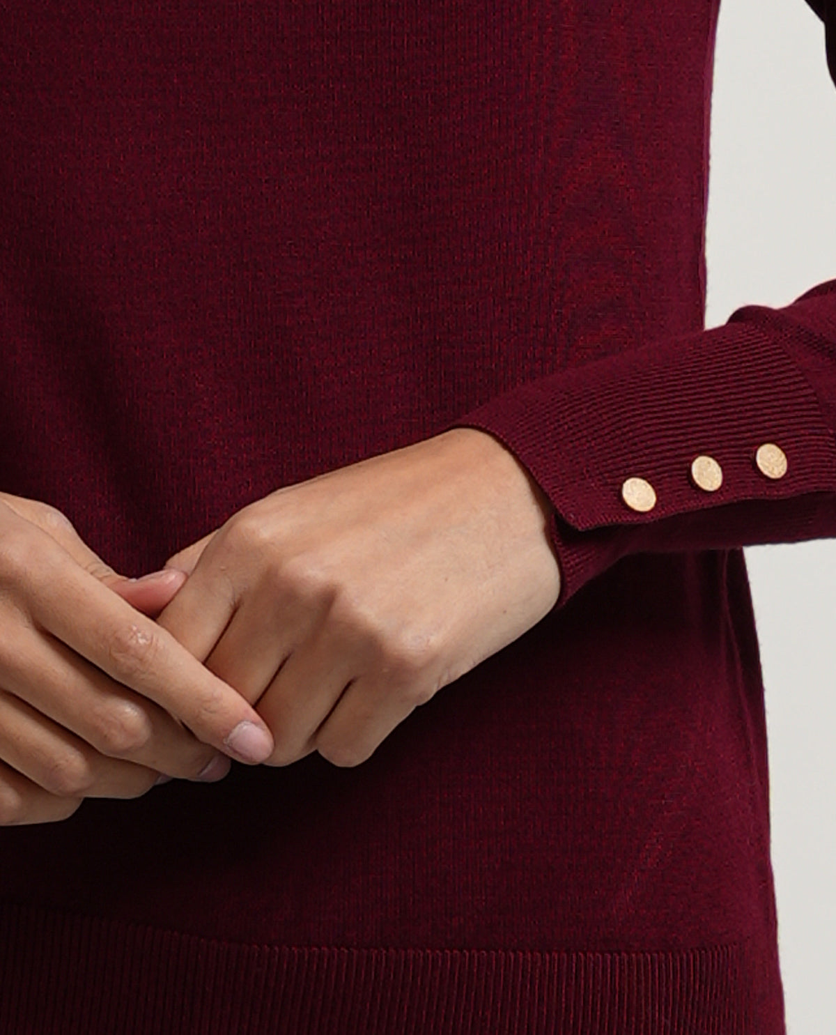 Maglia donna SetteMezzo a collo alto 