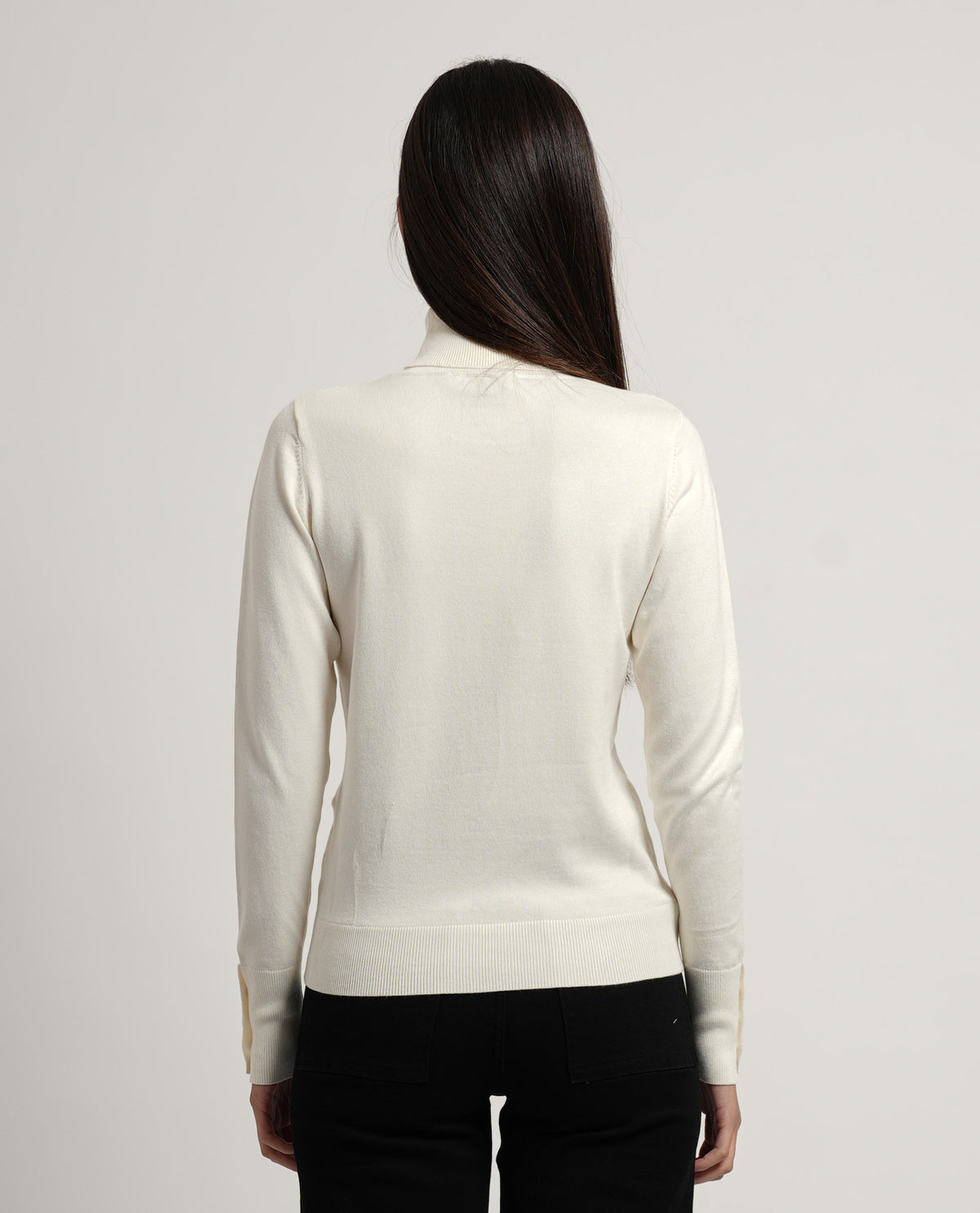 Maglia donna SetteMezzo a collo alto 