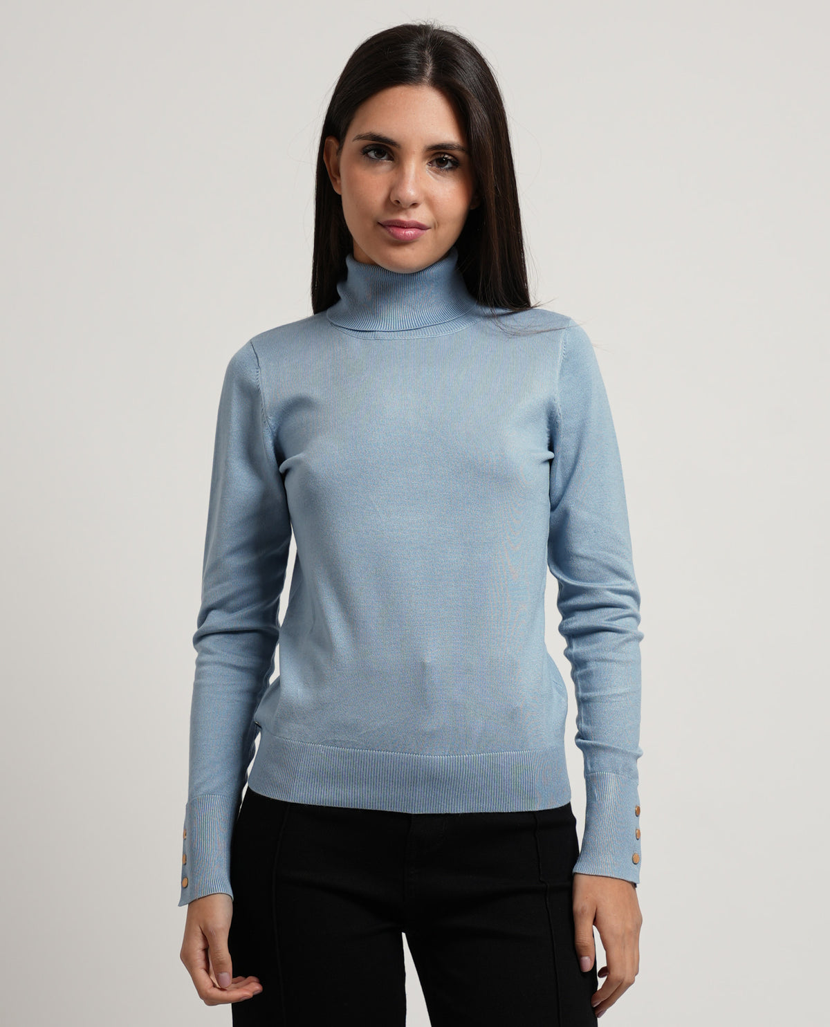 Maglia donna SetteMezzo a collo alto 