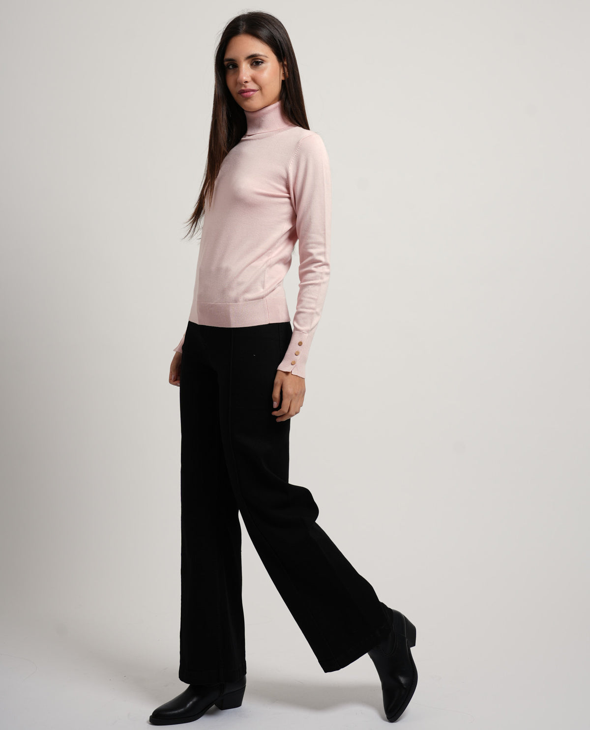 Maglia donna SetteMezzo a collo alto 