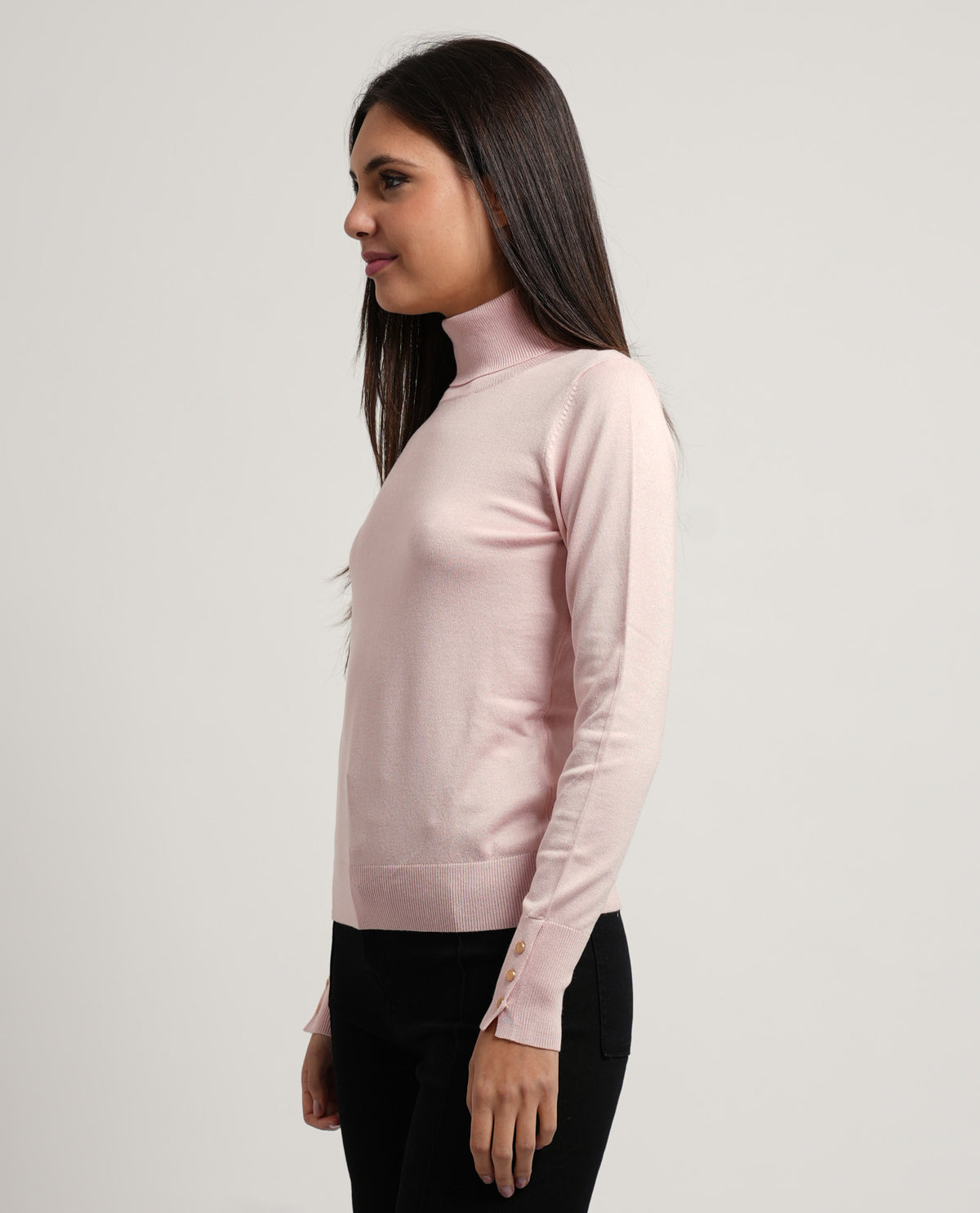 Maglia donna SetteMezzo a collo alto 