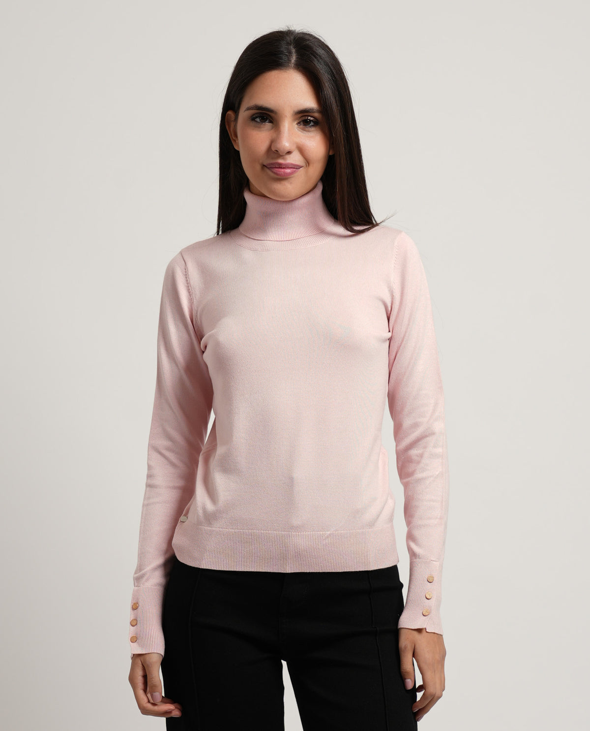 Maglia donna SetteMezzo a collo alto 